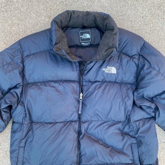 The North Face Black Puffer Down Jacket 550 Size XL - Picture 5 of 5